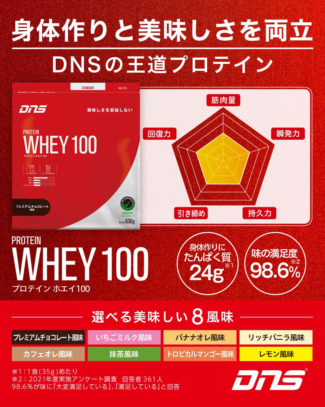 プロテインホエイ100 今治タオルセットカフェオレ風味 315g・DNSタオル（赤） カフェオレ 315g＋タオル：赤
