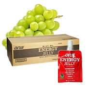 【200kcal瞬間チャージ】エナジーゼリー マスカット味 180g×36個