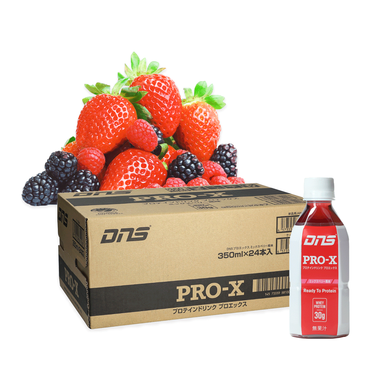 【定期便】プロエックス ミックスベリー風味 350ml×24個