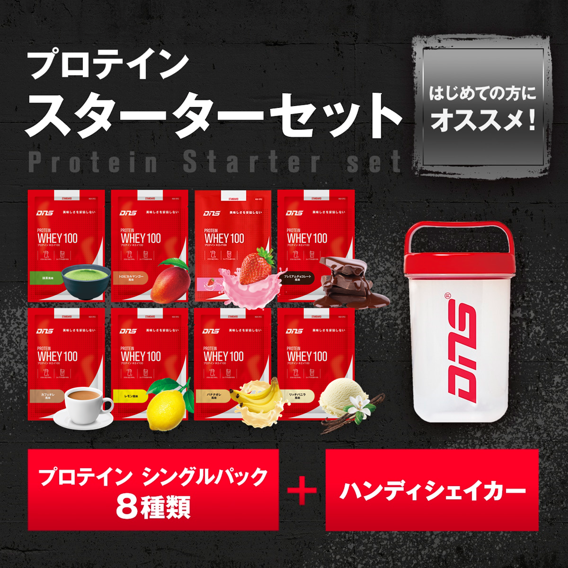 プロテインホエイ100 スターターセット